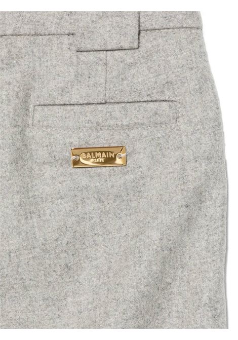 pantaloni con applicazione BALMAIN KIDS | BZ6A40 I0341806OR